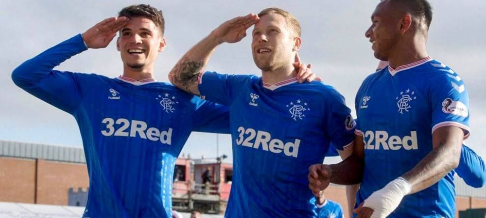 Cluburile din Premier League se bat pe colegul lui Ianis Hagi din atacul lui Rangers