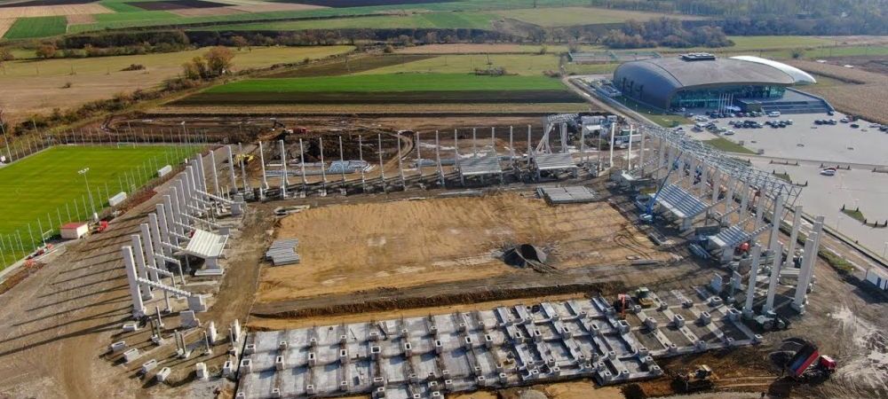 <span style="color:#f00;">O noua bijuterie de stadion e gata sa rasara in Liga 1!</span> Cand va fi gata si cat costa investitia: "Banii vin din Ungaria!"