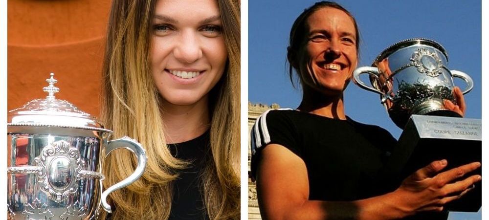 <span style="color: rgb(255, 0, 0);">Simona Halep, instruita in direct de idolul sau, Justine Henin | </span>"Cand eram mica, incercam sa ii copiez miscarile" 
