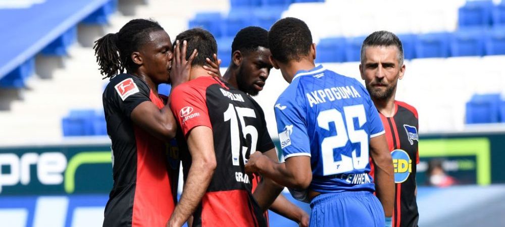 <span style="color:#f00;">Liga germana a anuntat ce se intampla cu jucatorii care s-au PUPAT dupa primul meci din Bundesliga!</span> Fotbalistii Herthei au incalcat regulile de distantare
