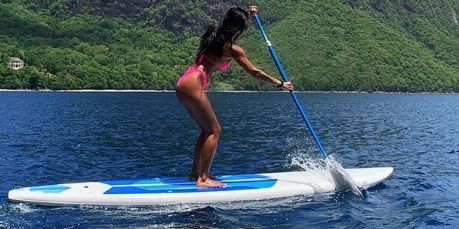 <span style="color:#f00;">Nicole Scherzinger si-a testat adrenalina</span> in PARADISUL din Caraibe. <span style="color:#f00;">Lectie de PADDLEBOARDING in BIKINI.</span> Aparitie INCENDIARA a artistei americane