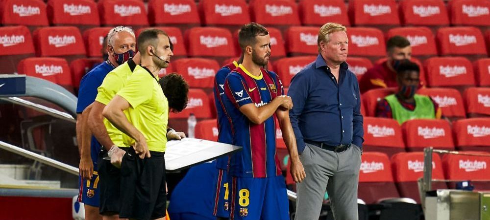 <span style="color:#f00;">Ronald Koeman RUPE TACEREA inainte de primul meci oficial pe banca Barcelonei!</span> Raspunsul la ATACUL lui Leo Messi si motivul plecarii lui Suarez