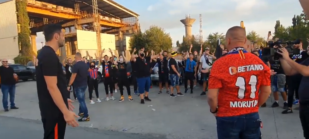 <span style="color:#f00;">Ultrasii stelisti s-au dus peste jucatori inaintea derby-ului! Straton, scos in fata de fani in timp ce injurau Dinamo! "Te lepezi de Satana?</span>" Ce a urmat
