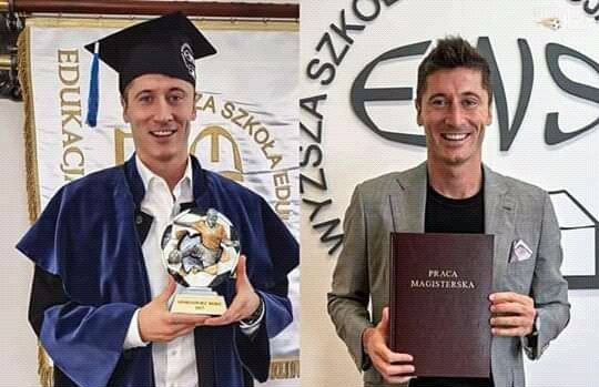 Lewandowski a avut o saptamana USOARA:<span style="color:#f00;"> A castigat titlul de jucatorul anului, a marcat patru goluri in campionat si a absolvit masterul!</span>