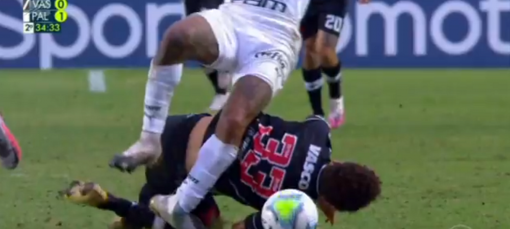 <span style="color:#f00;">Accidentare HORROR pentru Felipe Melo!</span> Adversarul i-a RUPT piciorul in ultimul meci! Atentie, imagini cu puternic impact emotional