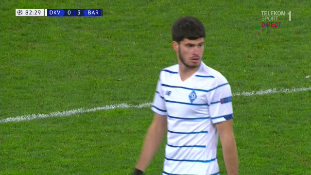 <span style="color:#f00;">Baluta, 11 minute cu Barcelona! </span>Lucescu l-a trimis in teren la 0-3, in minutul 82