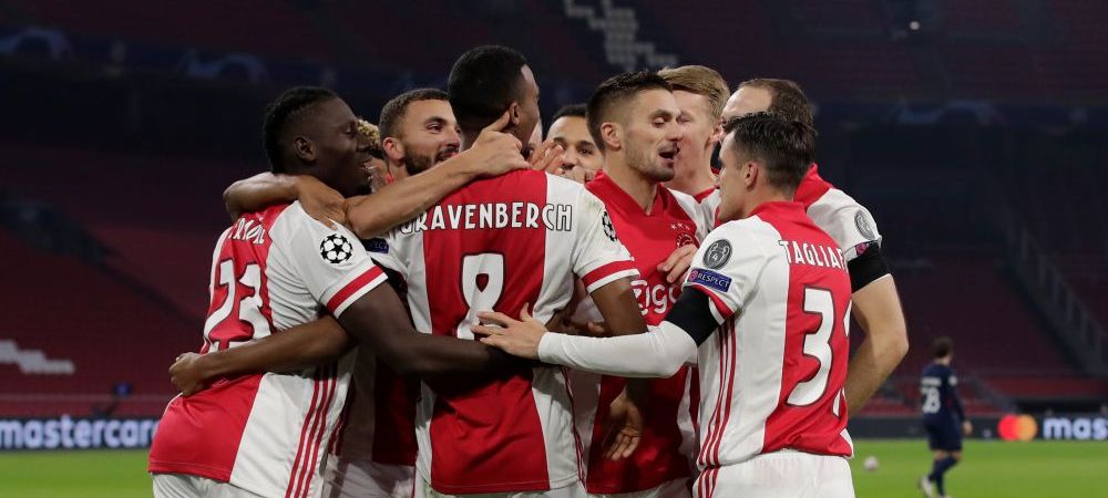 <span style="color:#f00;">VIDEO</span> | Spectacol facut de Ajax in Champions League!<span style="color:#f00;"> Jucatorii olandezilor au marcat doar goluri de generic</span> <span style="color:#f00;"> </span>