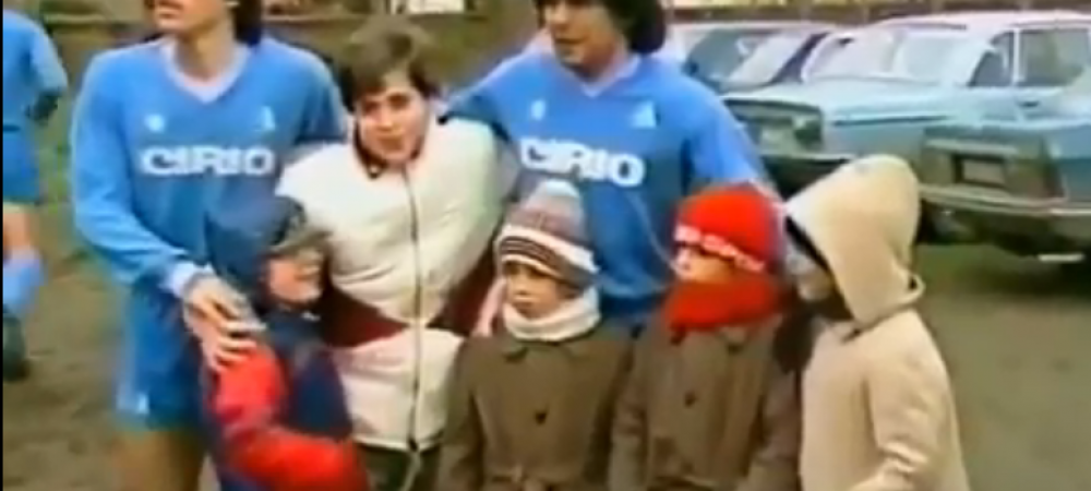 <span style="color:#f00;">Unul dintre cele mai emotionante momente din viata lui Maradona!</span> Cum a salvat argentinianul viata unui copil sarac de langa Napoli:<span style="color:#f00;"> "Asa eram si eu!"</span>