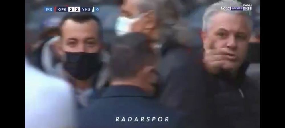 <span style="color:#f00;">Sumudica a luat-o RAZNA dupa golul dat cu VAR! I-a atacat pe oamenii de pe banca adversa!</span> Imaginile fac inconjurul Europei