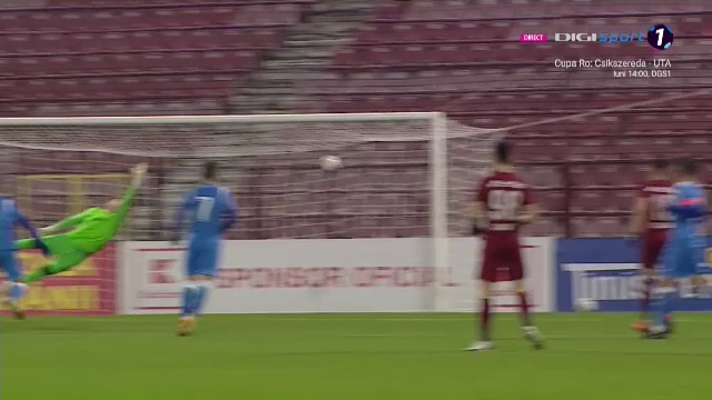 <span style="color:#f00;">VIDEO| BIJUTERIEEEEE! Calcan, GOL MONDIAL cu CFR in Cupa Romaniei! </span>Pancu a aplaudat secunde in sir!
