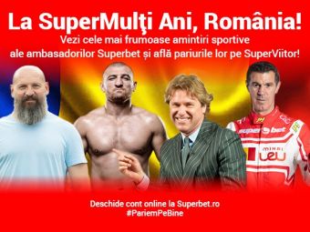 
	(P) Ambasadorii Superbet ureaza La Multi ani Romaniei si Romanilor intr-un mod personal! Afla secretele lor tricolore!
