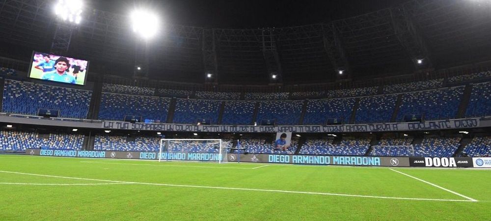 <span style="color:#f00;">Este oficial! Stadionul lui Napoli ii poarta numele lui Maradona! </span>Anuntul de ultima ora al clubului 