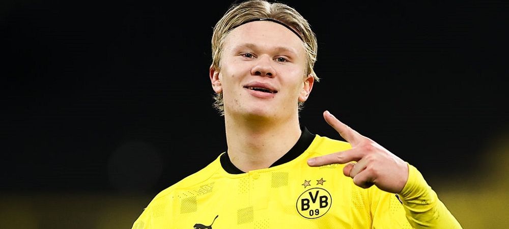 Barcelona, PSG si Real, IN ALERTA vara viitoare! <span style="color:#f00;">Suma IREALA pentru care 'masina de goluri' Haaland poate pleca de la Dortmund</span>