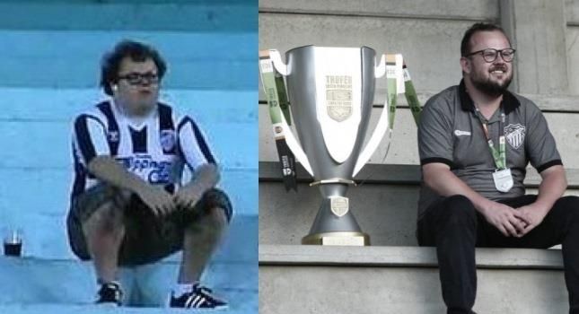 <span style="color:#f00;">Cea mai tare POVESTE din fotbal!</span> In 2012 era singurul fan al echipei, iar opt ani mai tarziu a castigat primul trofeu ca presedinte! 