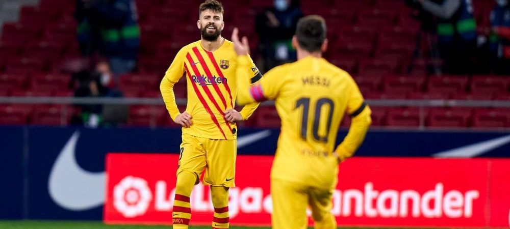 <span style="color:#f00;">"A fost cel mai bun din istoria acestui sport!"</span> Cum comenteaza Pique posibila plecare a lui Messi de pe Camp Nou: <span style="color:#f00;">"Ar fi foarte greu!"</span>