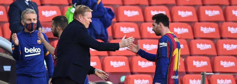 Reactia lui Koeman dupa interviul INCENDIAR acordat de Messi!<span style="color:#f00;"> "Daca el isi decide viitorul, nu va depinde de un antrenor!" </span>Ce a spus olandezul