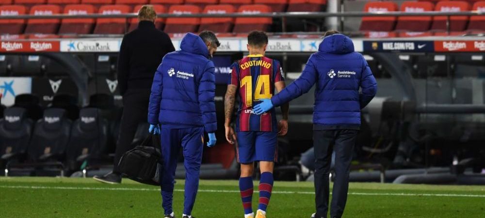 <span style="color:#f00;">Lovitura dupa lovitura pentru Barcelona! Coutinho trebuie sa se OPEREZE</span> dupa accidentarea din meciul cu Eibar
