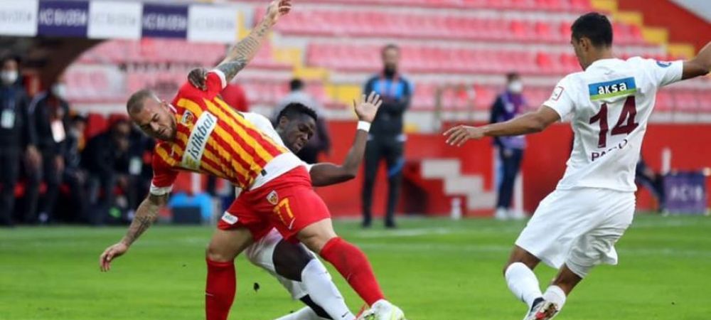 Penalty Ratat Pentru Denis Alibec Cosmar Pentru Atacantul Lui Kayserispor Portarul A Intervenit Si Alibec Ramane Fara Gol In Turcia Sport Ro