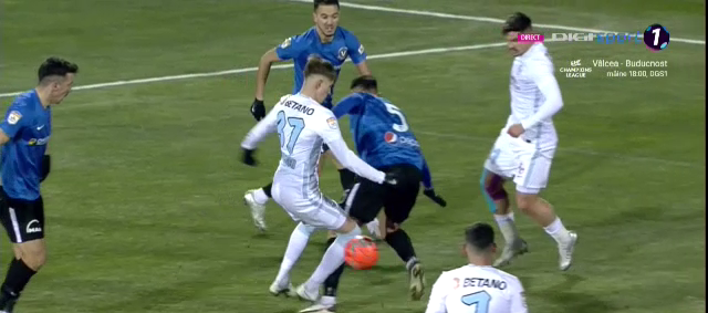 <span style="color:#f00;">"Nu a fost penalty! El a venit spre mine!" Mladen, TRANSANT la faza penalty-ului</span> obtinut de Octavian Popescu