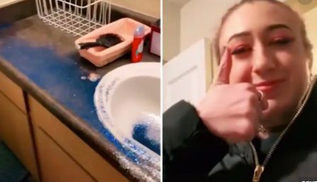 <span style="color:#f00;">VIDEO Trebuia sa se gandeasca de doua ori inainte sa-si INSELE iubita.</span> Femeia s-a razbunat si l-a facut PRAF!