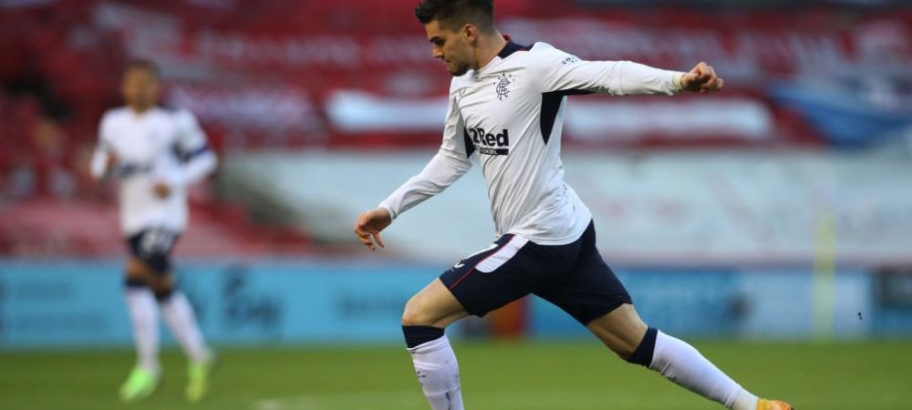 <span style="color:#f00;">Hibernian 0-1 Rangers | </span>Scotienii se impun fara ca Ianis Hagi sa joace vreun minut