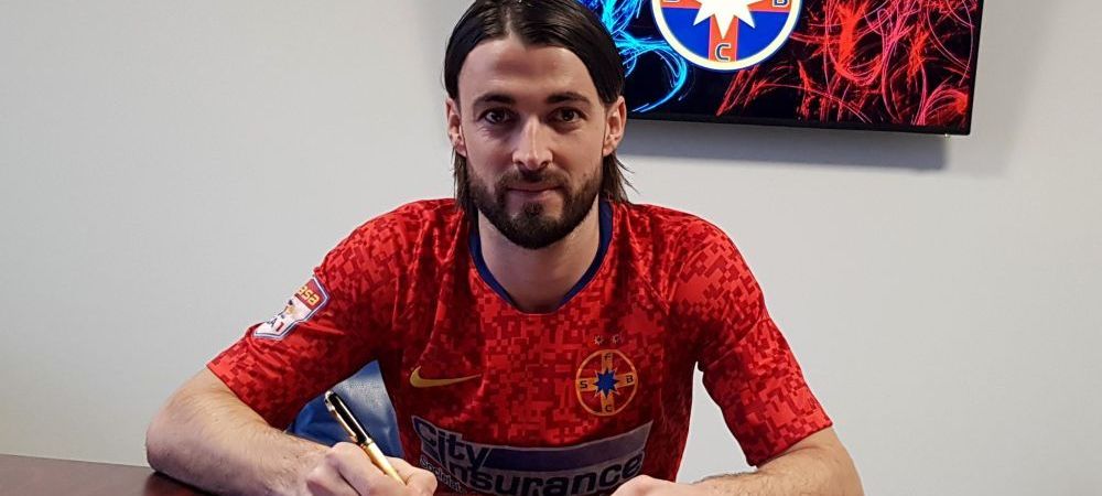 FCSB si-a luat atacant! A fost prezentat OFICIAL si ar putea debuta sambata, cu Poli Iasi:<span style="color:#f00;"> "Mi-a luat doua minute sa accept oferta!"</span>