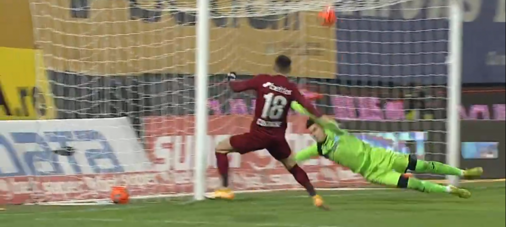 RATAREA ANULUI in Liga 1!<span style="color:#f00;"> Costache a avut toata poarta Astrei goala, dar a trimis peste!</span> VIDEO cu ratarea care poate face inconjurul lumii