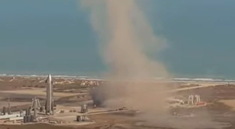 <span style="color:#f00;">Au aruncat din nou cu milioanele in aer. </span>Racheta spatiala a fost facuta praf si pulbere la aterizare. <span style="color:#f00;">Imagini catastrofale</span>