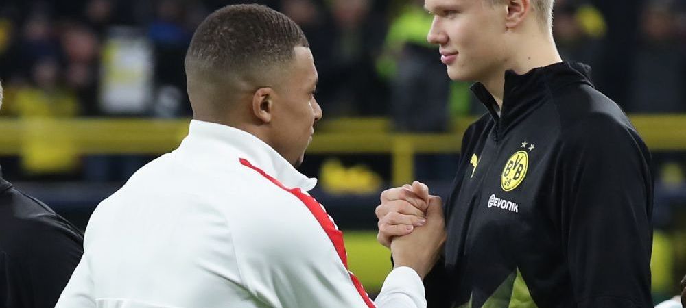 Se naste o noua rivalitate? <span style="color:#f00;">Cifrele incredibile ale lui Haaland si Mbappe! </span>Ce recorduri au atins pustii minune din fotbal