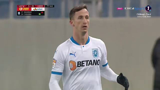 <span style="color:#f00;">Camara, DEBUT pentru Craiova la DOUA ZILE dupa ce a semnat! Primele imagini cu fostul jucator</span> al lui Dinamo in tricoul oltenilor