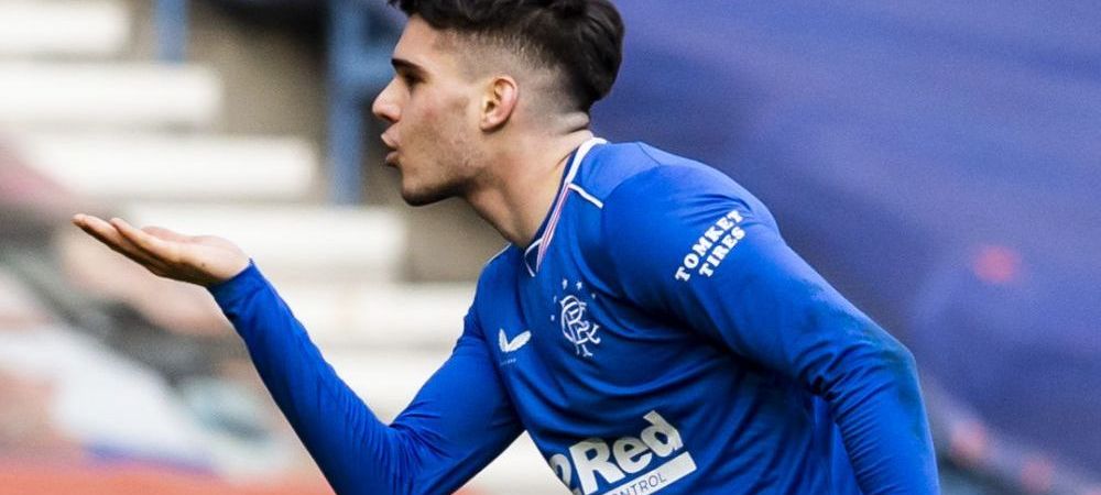 <span style="color:#f00;">Cifre impresionante pentru Ianis Hagi la Rangers</span>! Cum l-a convins pe Gerrard ca trebuie sa fie din nou titular