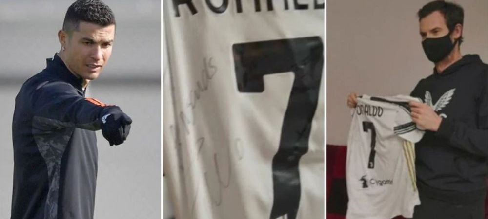 <span style="color:#f00;">Relatie speciala intre Cristiano Ronaldo si Andy Murray: cu ce ocazie si-au facut cadouri |</span> In 2021, CR7 va incasa dublul banilor castigati vreodata de Murray din tenis 