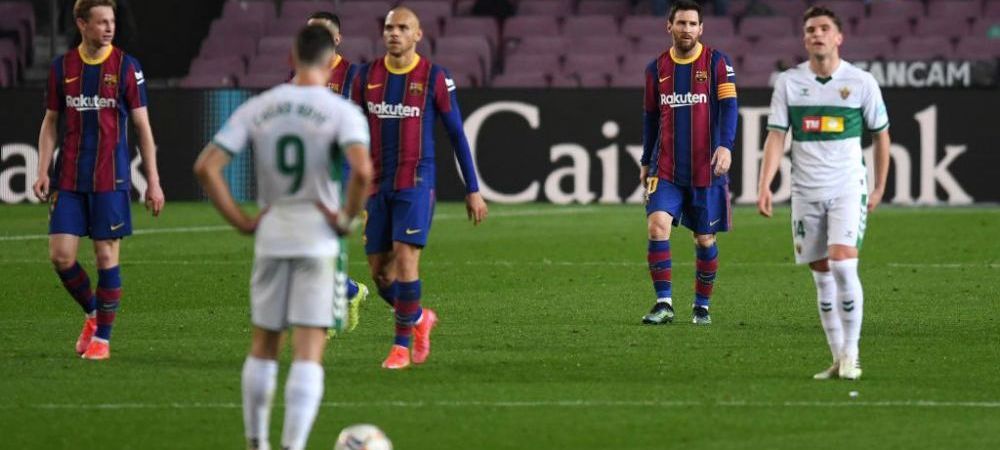 <span style="color:#f00;">Barcelona o ZDROBESTE pe Elche si se apropie de liderul Atletico! </span>'Zeul' Messi a luat meciul pe cont propriu si a reusit o dubla
