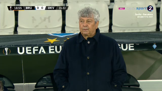 <span style="color:#f00;">Performanta URIASA pentru Lucescu la Dinamo Kiev!</span> S-a calificat in optimile Europa League dupa o super victorie cu Brugge