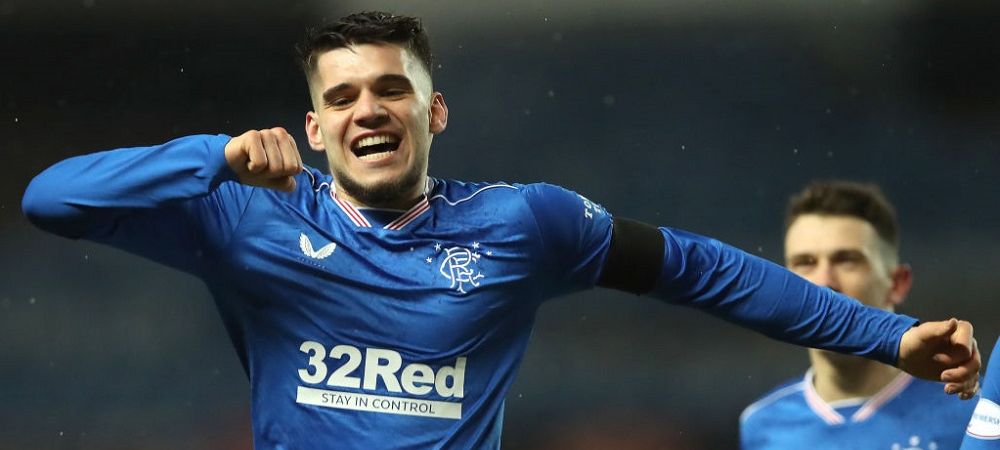 <span style="color:#f00;">Ianis Hagi, remarcat de presa din Scotia dupa calificarea lui Rangers in optimile Europa League! </span>Ce note a primit pentru evolutia din meciul cu Antwerp