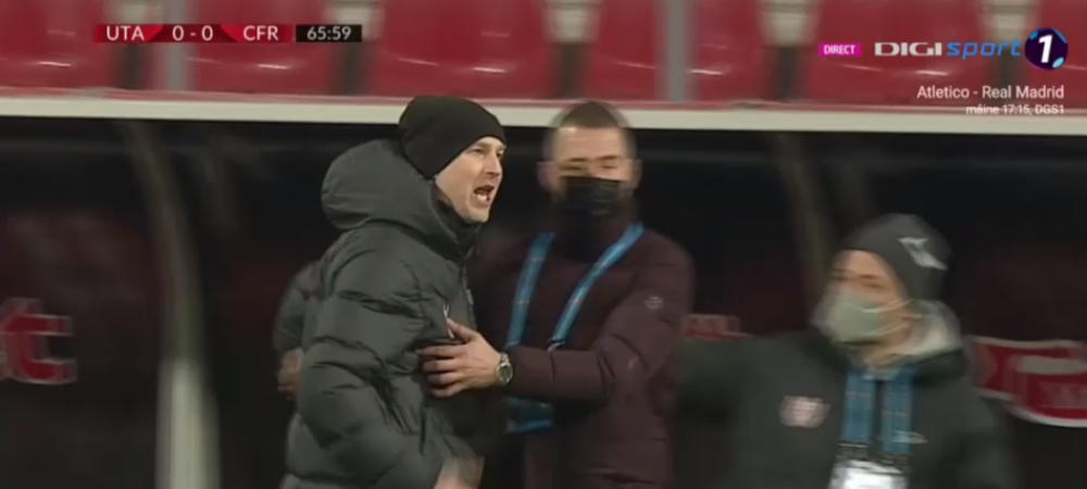 <span style="color:#f00;">Asa ceva doar in Romania se poate vedea! Edi Iordanescu a facut o CRIZA DE NERVI dupa ce echipa sa nu a primit un CORNER si a fost eliminat! </span>Care a fost justificarea arbitrului