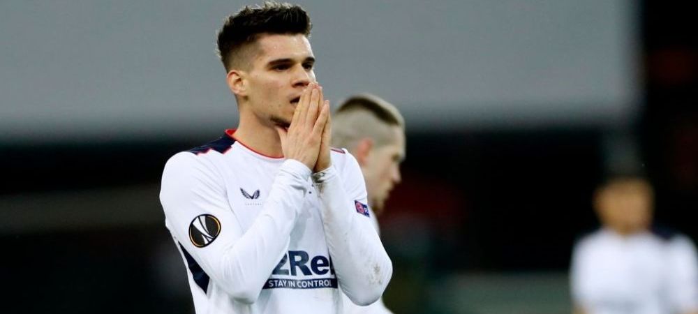 <span style="color:#f00;">"N-a stralucit, dar a dat dovada de o super energie!" Ce au scris jurnalistii din Scotia despre Ianis Hagi</span> dupa pasa de gol din meciul cu Slavia Praga