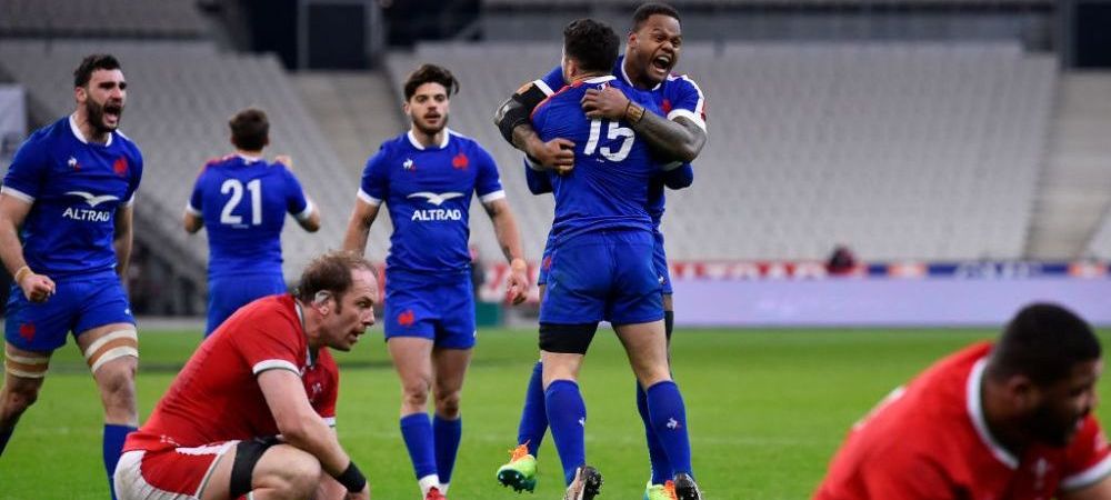 <span style="color:#f00;">Meci DRAMATIC in Turneul celor Sase Natiuni la rugby! Franta a amanat sarbatoarea Tarii Galilor in ULTIMUL MINUT </span>si ii poate 'fura' chiar trofeul cu o victorie impotriva Scotiei