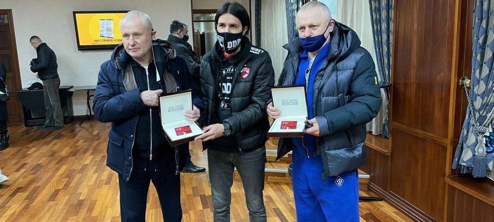 <span style="color:#f00;">Membri DE LUX in DDB dupa meciul cu Dinamo Kiev! Patronii miliardari ai clubului din Ucraina</span> au intrat in programul fanilor 