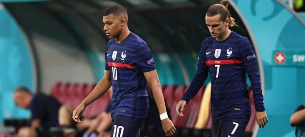 <span style="color:#f00;">Ruptura in vestiarul Frantei la Euro 2020!</span> Presa franceza anunta ca relatia dintre Mbappe si Griezmann a afectat atmosfera intregii echipe 