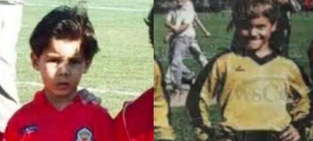 Roger Federer si Rafael Nadal, gata de un nou duel: <span style="color:#f00;">imaginile rare din junioratul de fotbal care incing atmosfera inainte de Elvetia vs. Spania! </span>