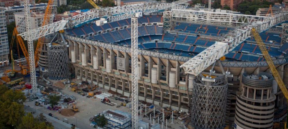 FOTO&VIDEO | <span style="color:#f00;">Cum arată interiorul arenei lui Real Madrid! </span>Stadionul va fi unul dintre cele mai luxoase din lume