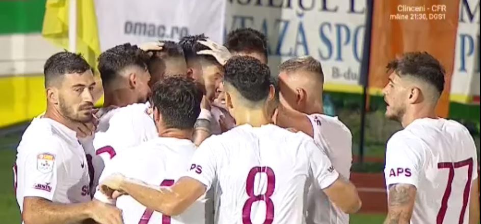 Rapid a obținut a doua victorie consecutivă în Liga 1 și a urcat pe primul loc în clasament