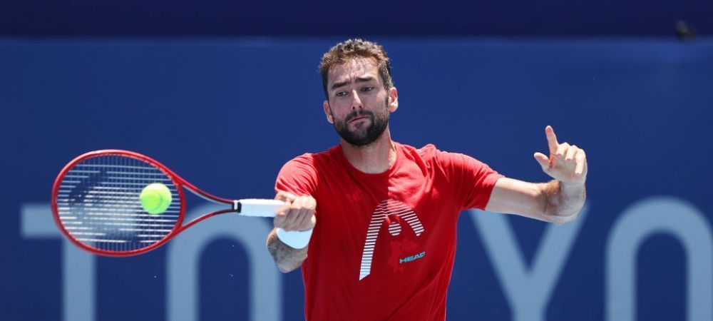 Meci „suspect” la JO Tokyo: <span style="color:#f00;">fost campion de Grand Slam, Marin Cilic a ratat 11 mingi de meci în fața numărului 217 ATP</span>