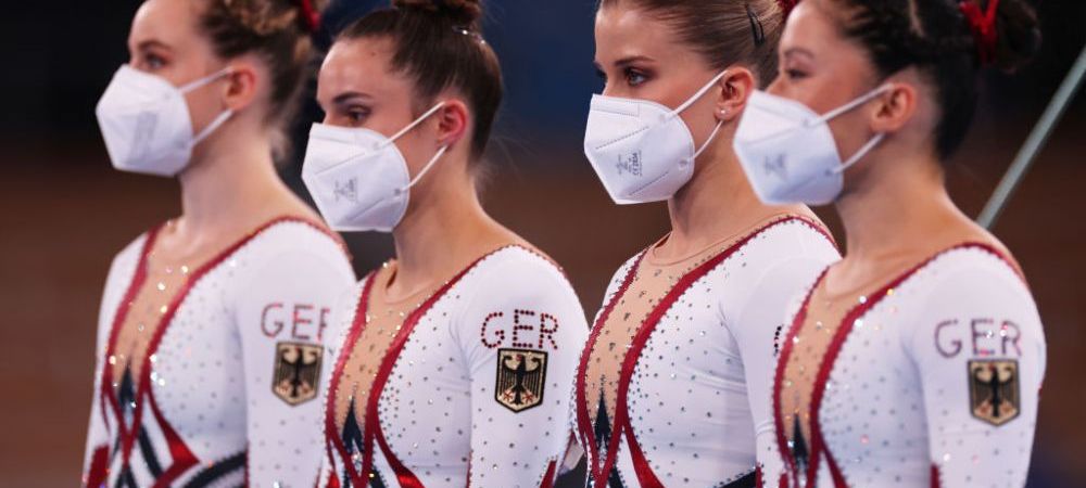 <span style="color:#f00;">Imagini incredibile de la Jocurile Olimpice! </span>Cum au apărut gimnastele din naționala Germaniei: „Toți ar trebui să aibă curaj!”