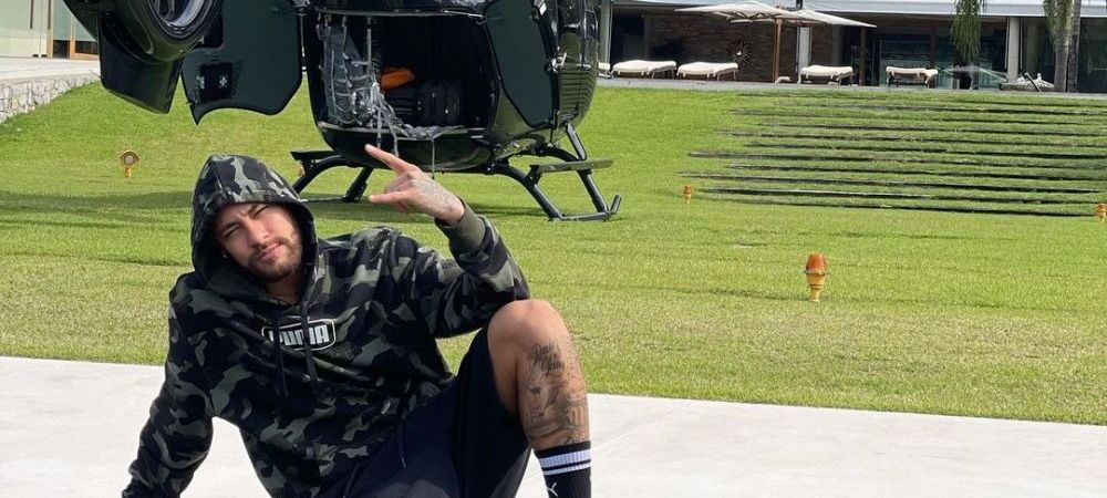 <span style="color:#f00;">Neymar, investiție de șeic! Și-a cumpărat un elicopter personalizat </span>de peste 15 milioane de euro. Cum arată