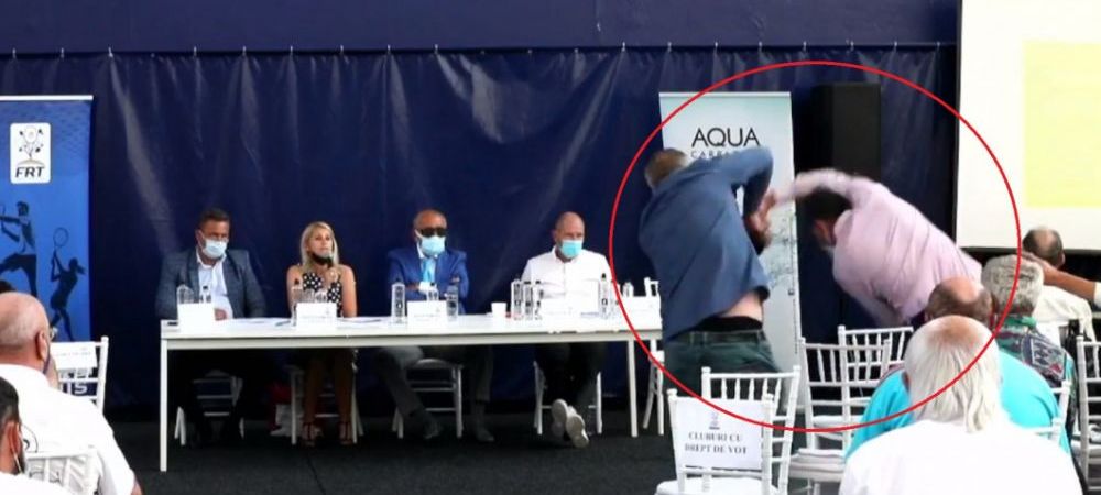 Scene din Vestul Sălbatic!<span style="color:#f00;"> Sediul Federației Române de Tenis, noul ring de box al țării: ”Nu vă e rușine?”</span>