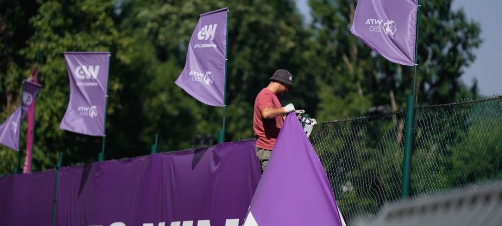 <span style="color:#f00;">Cum arată tribuna special amenajată de clujeni pentru turneul WTA 250, Winners Open. </span>Ce jucătoare vor participa