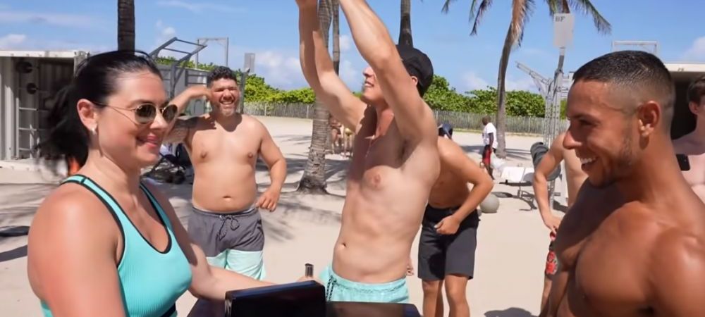 Campioană mondială de 13 ori la armwrestling, o femeie din Rusia i-a umilit pe bărbații din Miami