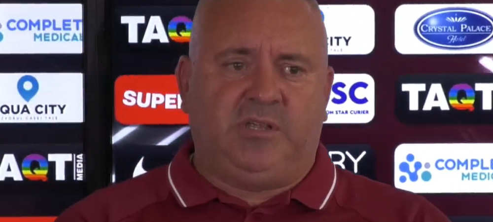 <span style="color:#f00;">"Poate ar trebui să jucăm cu Real Madrid!".</span> Mihai Iosif le răspunde contestatarilor Rapidului 